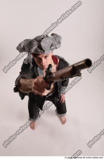 JACK PIRATE STANDING POSE WITH GUN #3